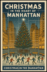 Christmas In The Heart Of Manhattan Poster