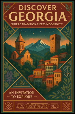 Discover Georgia Poster