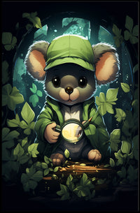 Curious Koalas Adventure Poster