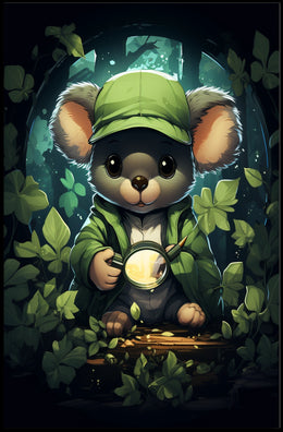Curious Koalas Adventure Poster