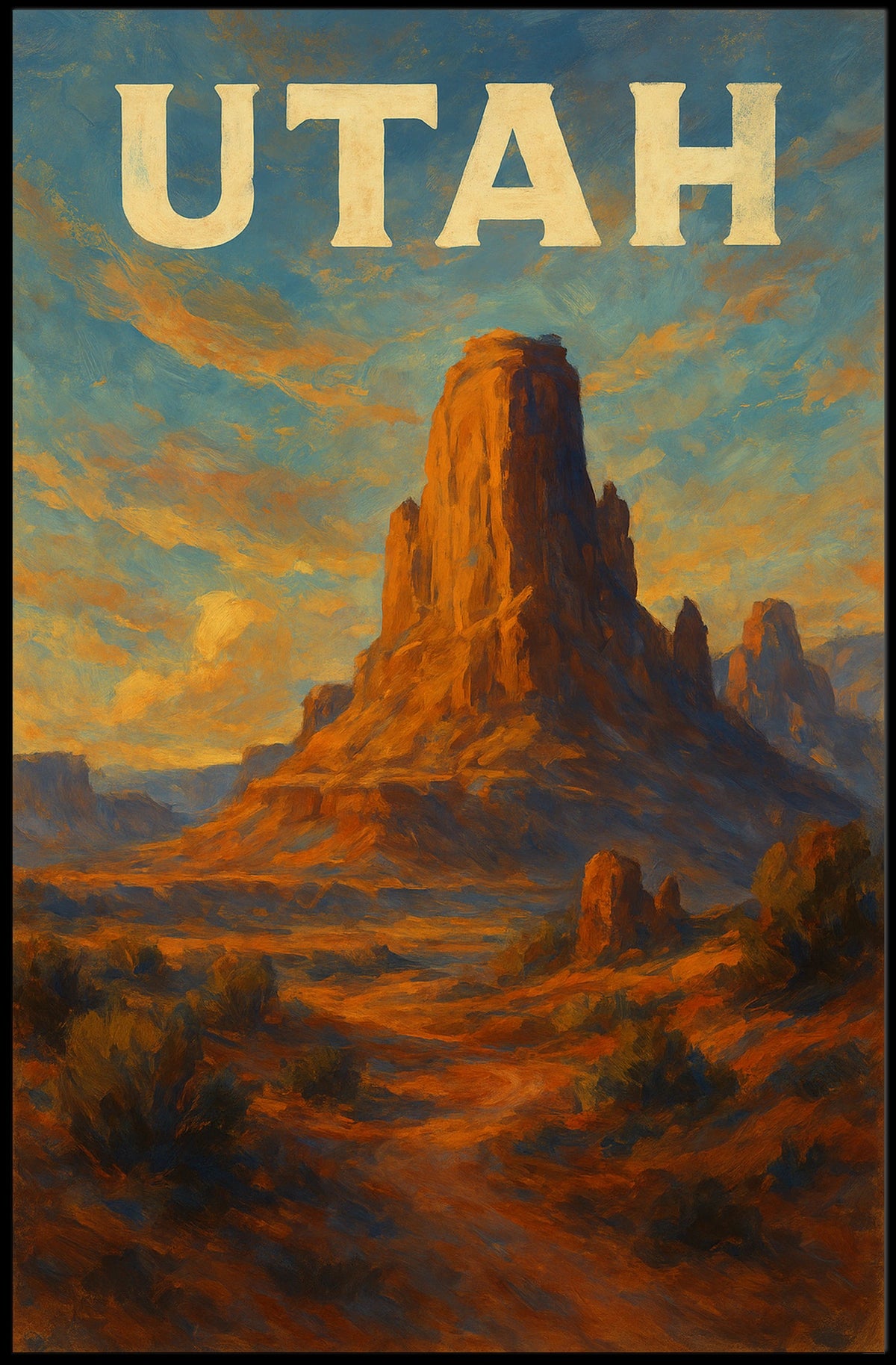 Utah Landscape Poster