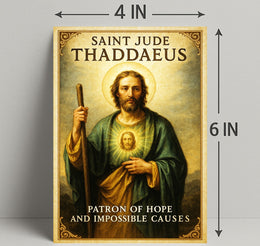 Saint Jude Thaddaeus Patron of Hope Poster PosterGoat