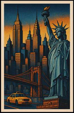 Iconic New York City Poster Wall Art For Decor Lovers