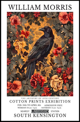 19th Century William Morris Floral Art Artistic Poster
