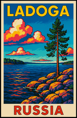 Ladoga, Russia Poster