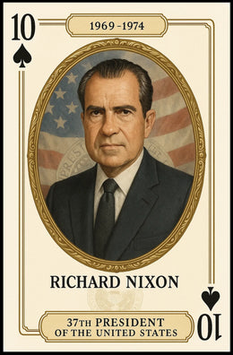 Richard Nixon 37th President Memorabilia History Poster