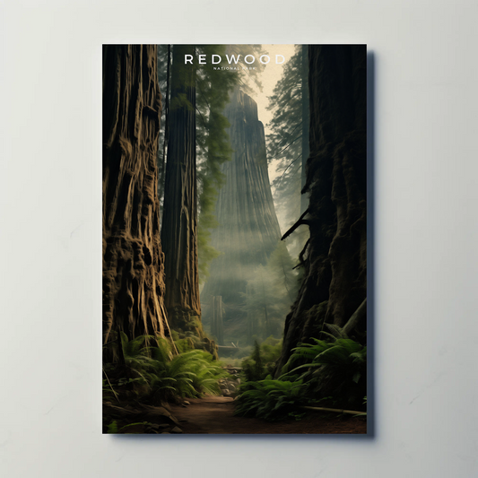 Redwood National Park Poster
