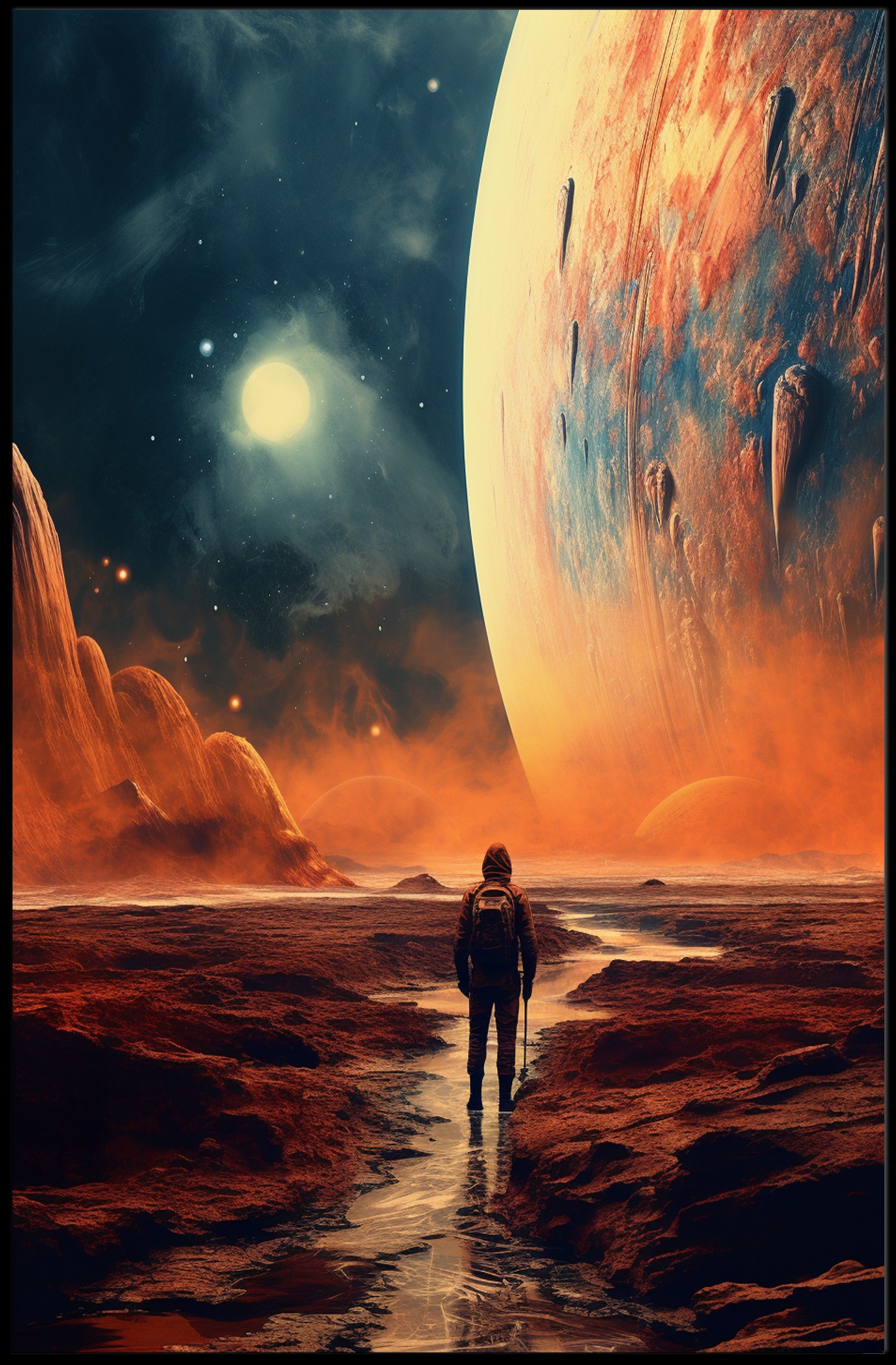 Journey To The Unknown Planet Poster PosterGoat