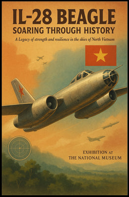 IL-28 Beagle Soaring Through History Poster
