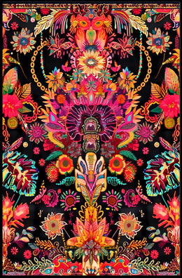 Abstract Art Poster: A Burst of Colorful Imagination