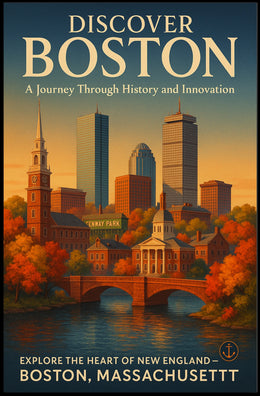 Discover Boston Poster