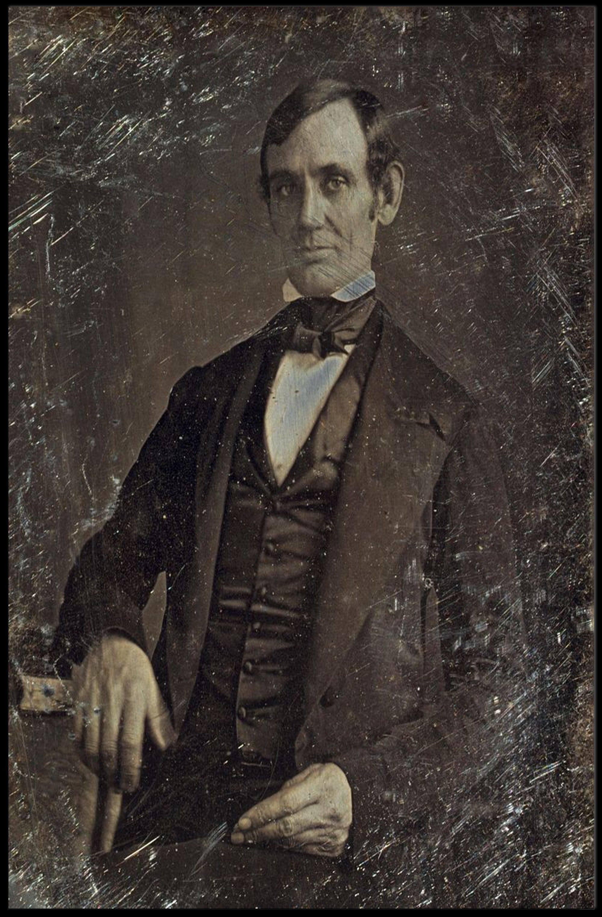 Abraham Lincoln Young Close-Up Poster Tribute PosterGoat
