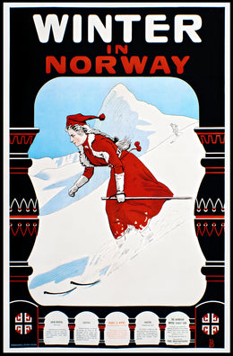 Winter in Norway Poster PosterGoat