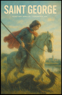 Saint George The Dragon Slayer Poster