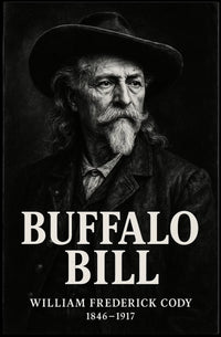 Buffalo Bill Old West Heritage Historical or Presidential Poster