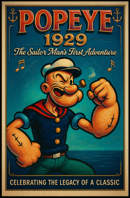 Popeye 1929 Art Poster POP-127