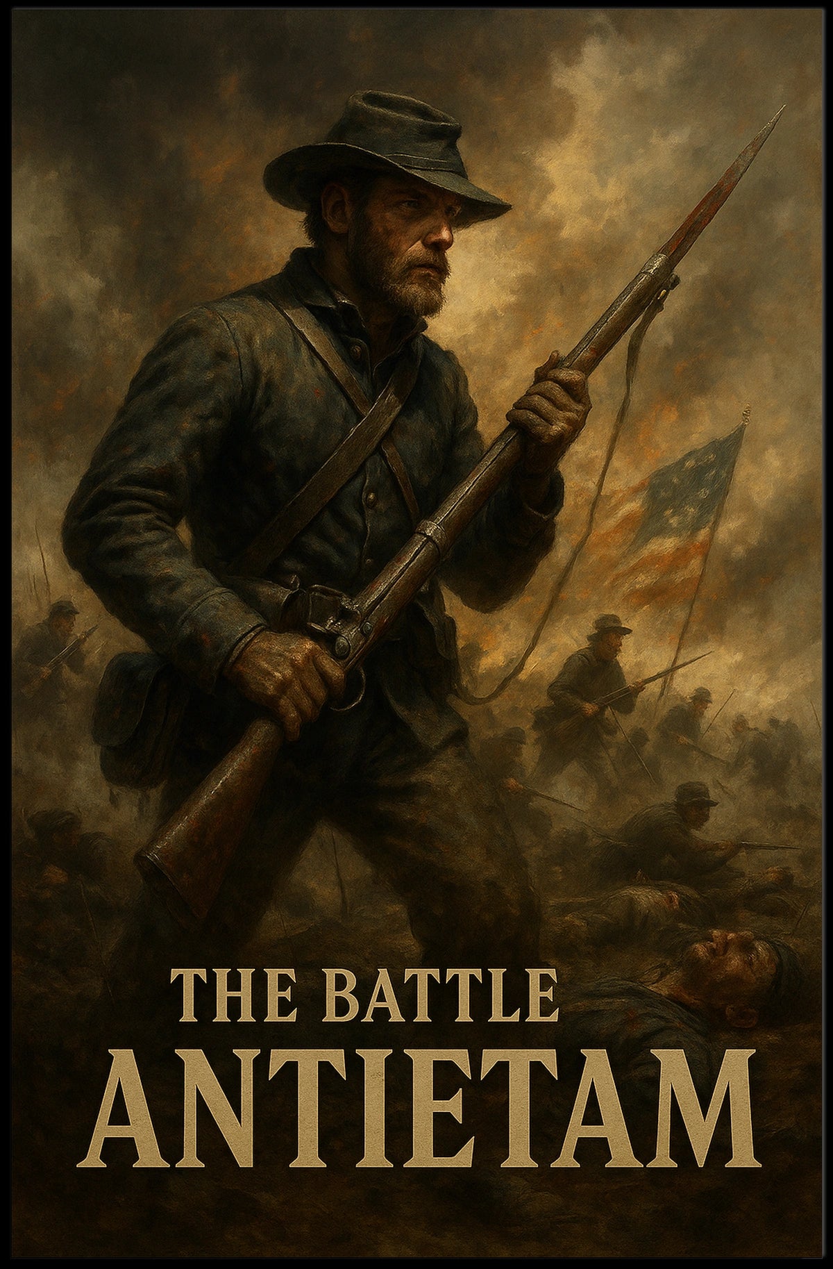 The Battle Of Antietam Poster