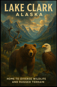 Lake Clark, Alaska Poster