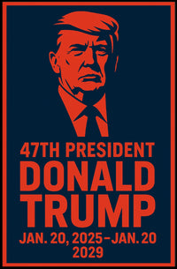 Trump Visionary Free World Pop Art Poster