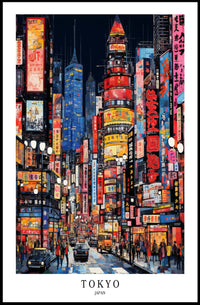 Tokyo Nightlife Poster