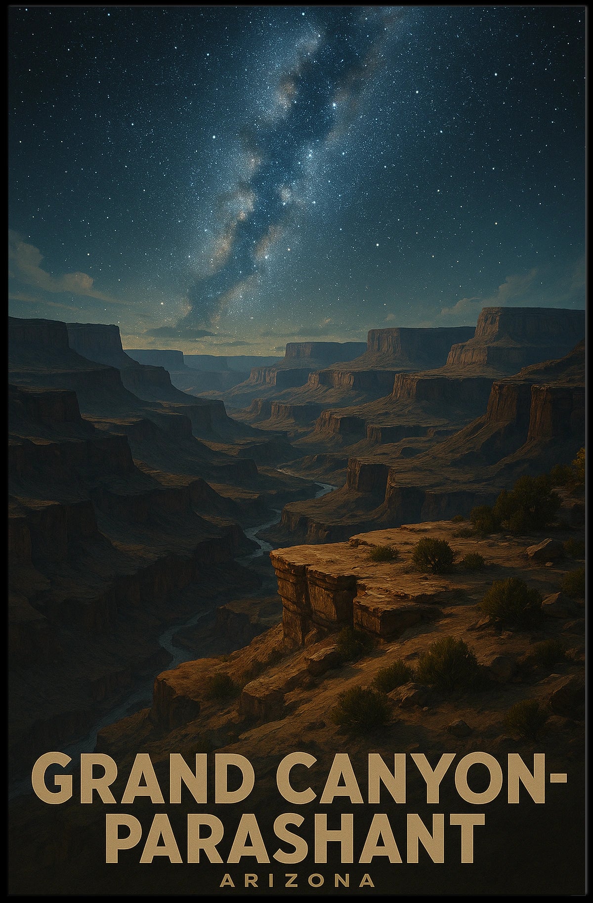 Grand Canyon-Parashant, Arizona Poster