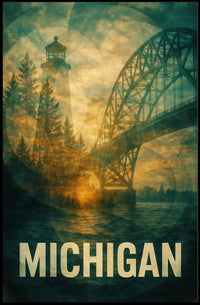 Michigan Scenic Poster