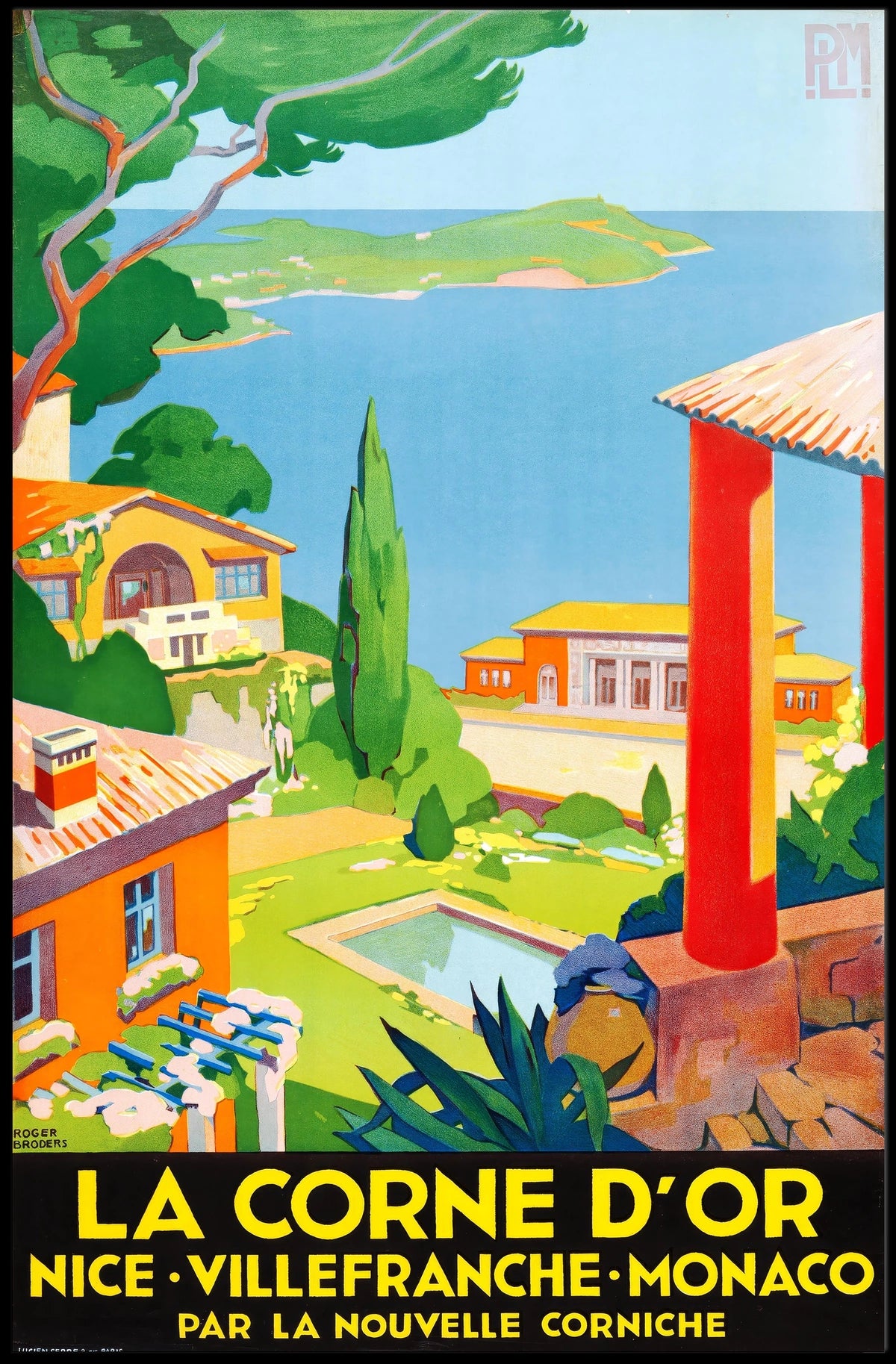 La Corne DOr Travel Poster