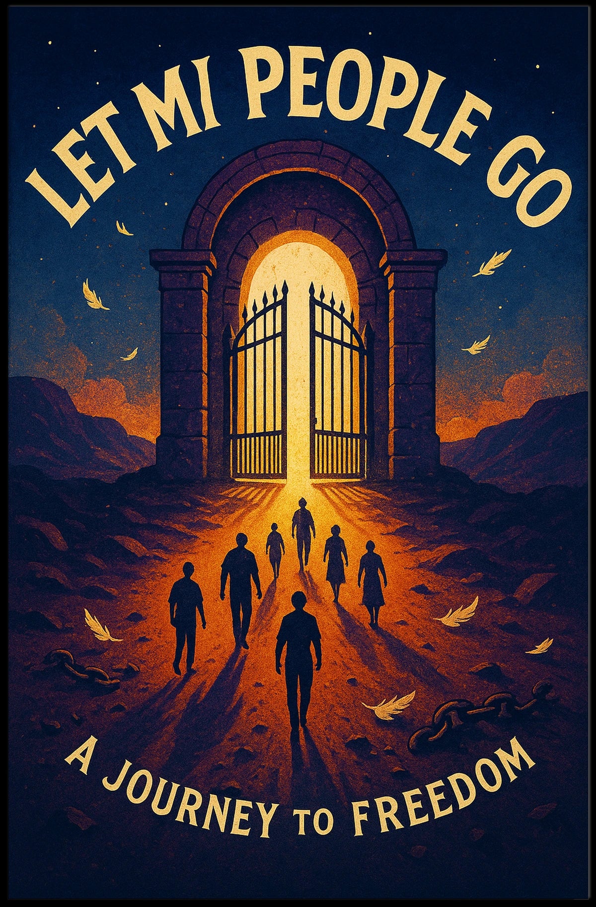 Let My People Go A Journey to Freedom Poster