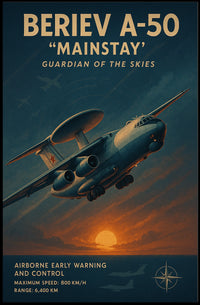 Guardian of the Skies: A Powerful Propaganda Poster