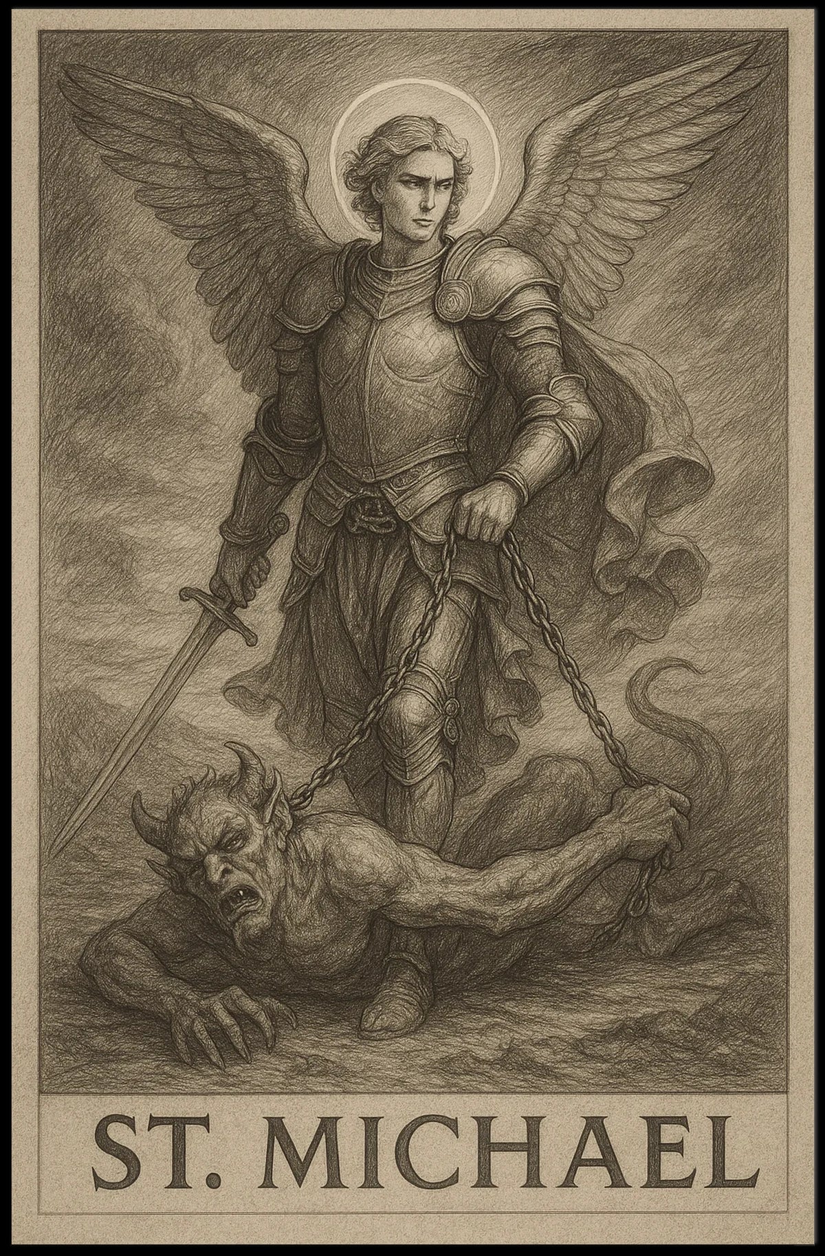 St. Michael The Archangel Poster