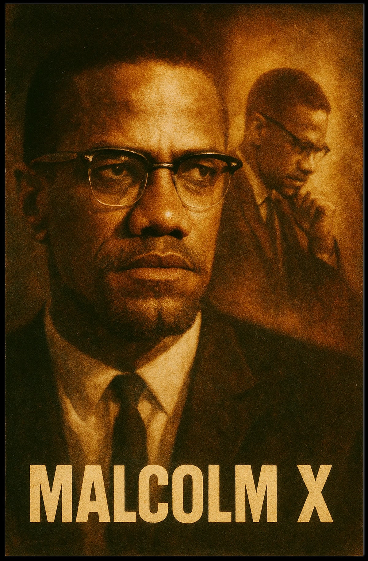 Malcolm X Poster
