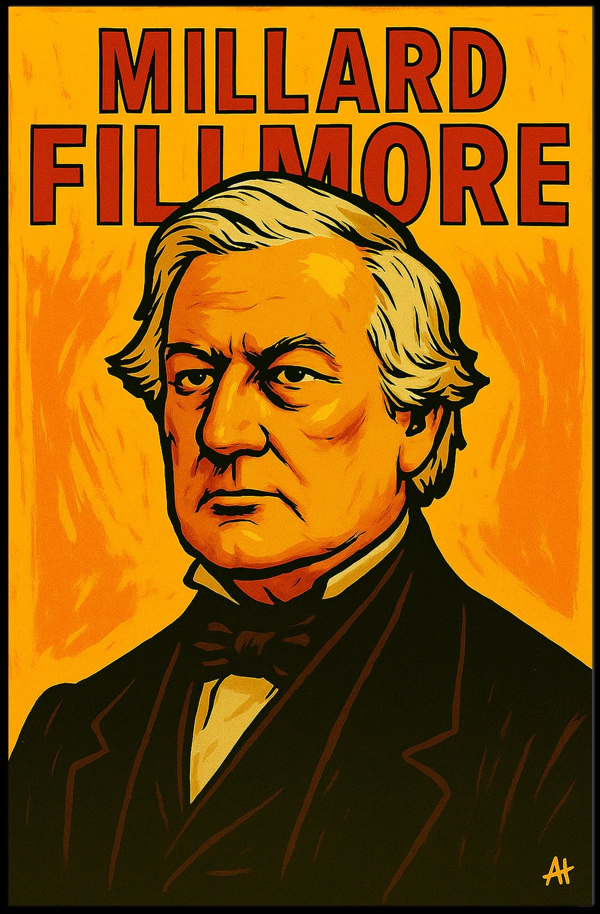 Millard Fillmore Scenic Vintage Decor Lovers Poster
