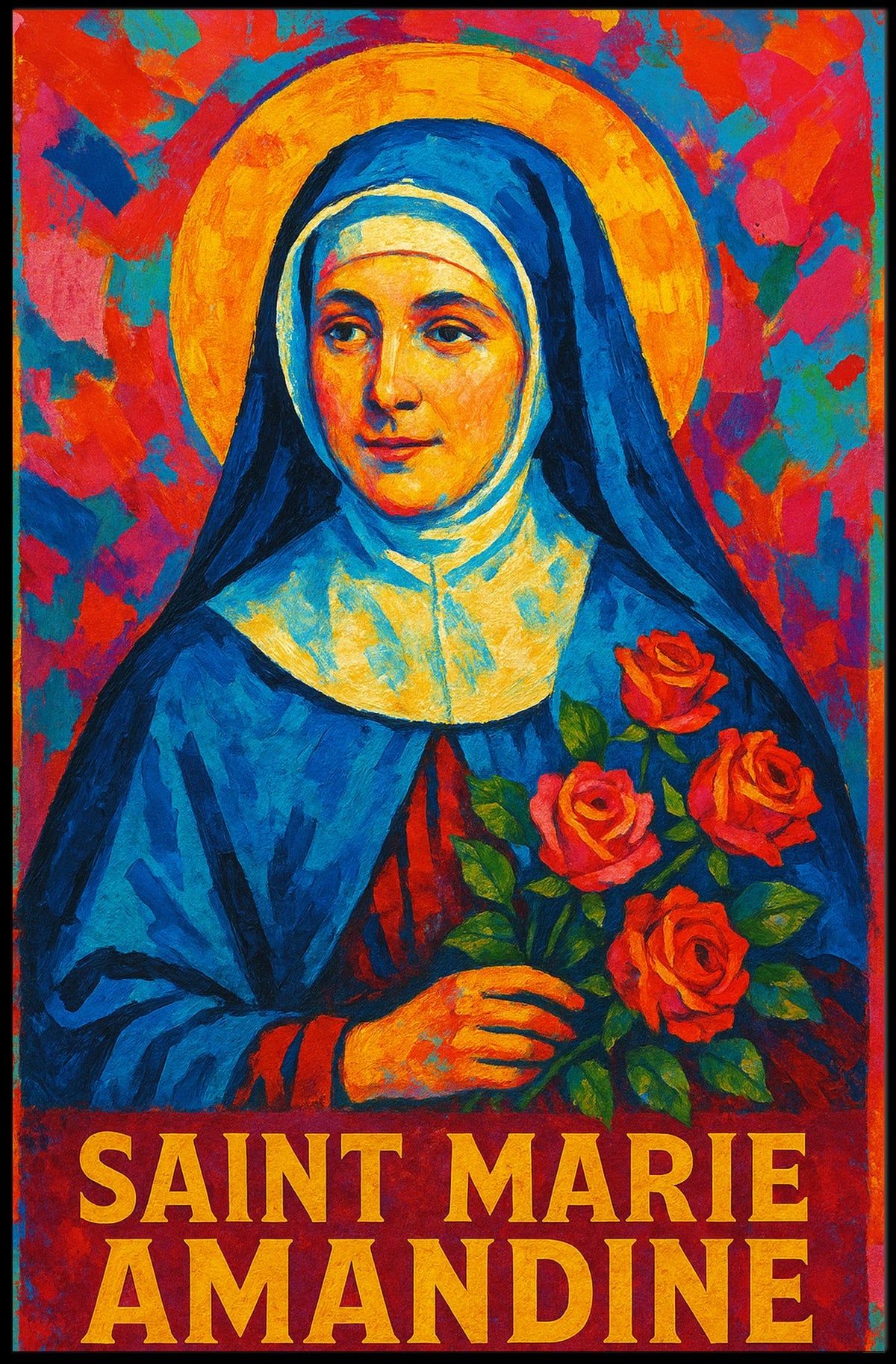 Saint Marie Amandine Poster