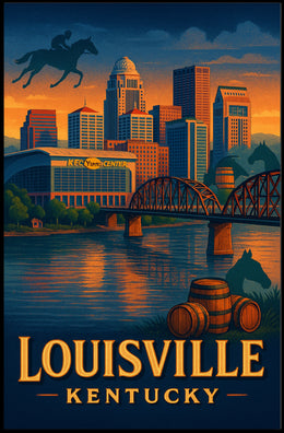 Louisville, Kentucky Poster