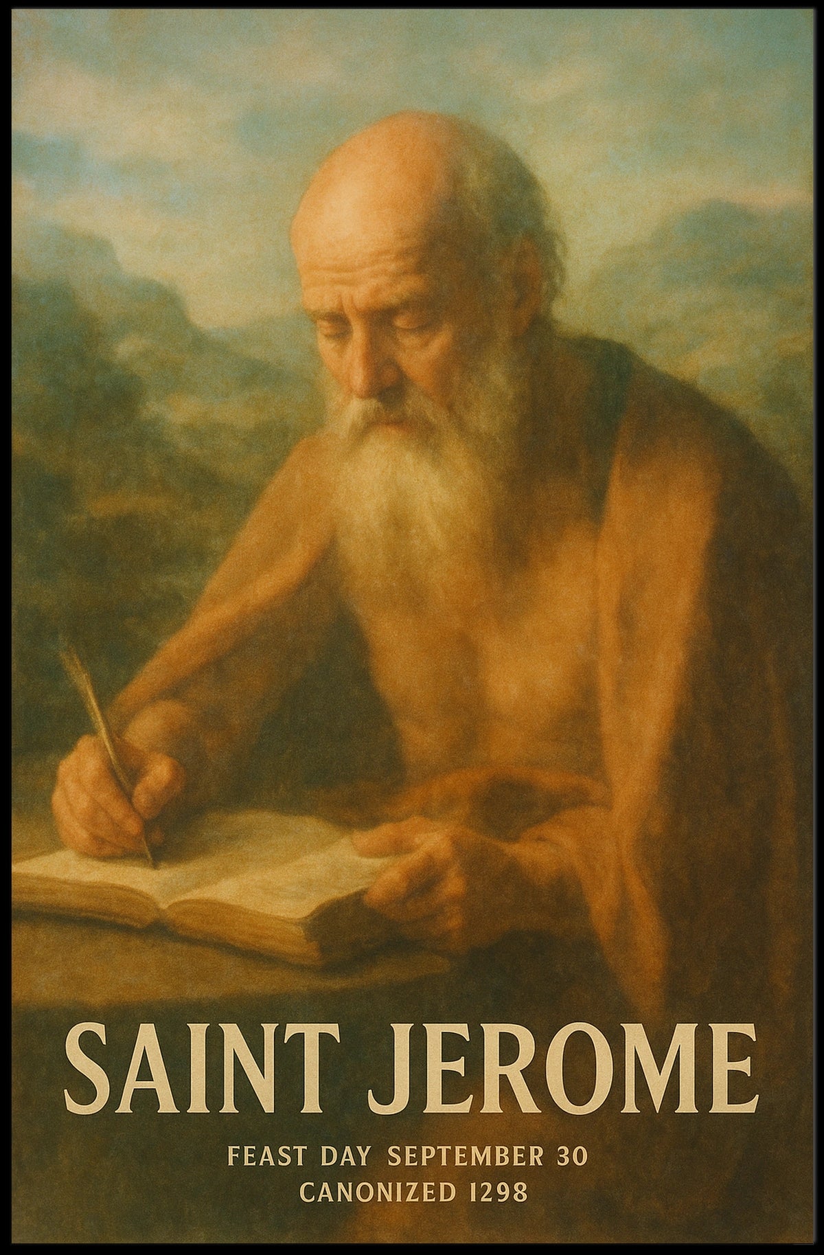 Saint Jerome Poster