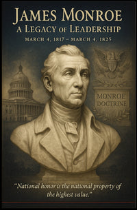 James Monroe A Legacy Of Leadership Poster