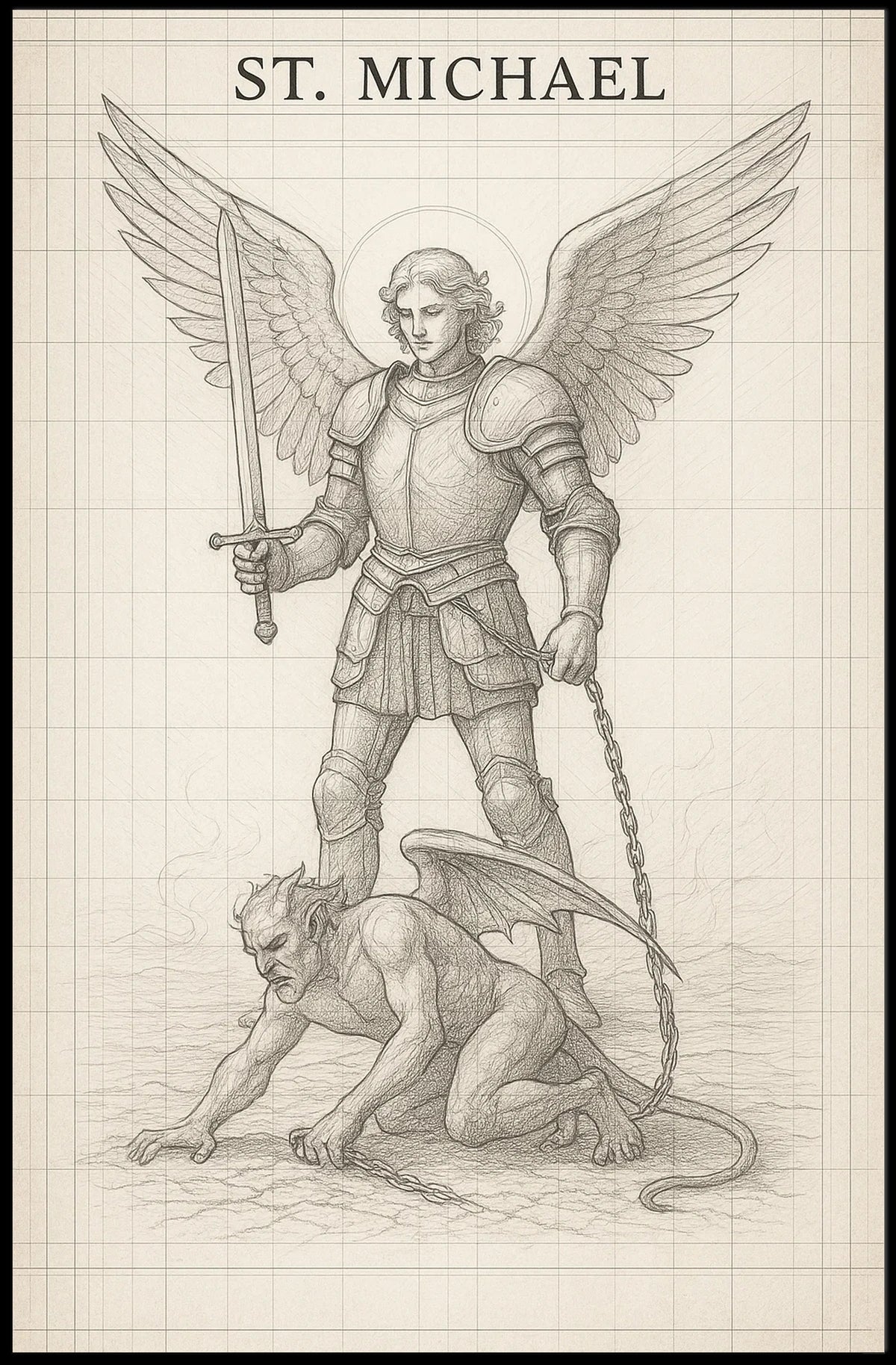 St. Michael The Archangel Poster