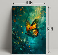 Enchanting Butterfly Scene in Fantasy or Mythology Poster