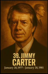 Jimmy Carter 39Th President Poster