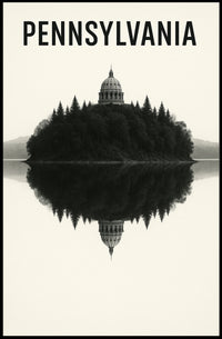 Pennsylvania Reflection Poster