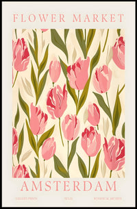 Flower Market Amsterdam Poster