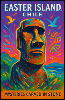 Easter Island Mysteries Poster