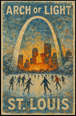 Arch Of Light St. Louis Poster