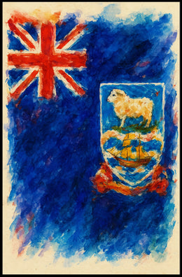 The Falkland Islands Flag Poster
