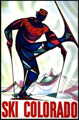 Ski Colorado Poster