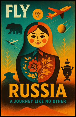 Fly Russia A Journey Like No Other Poster