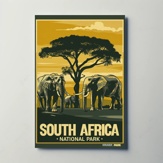 South Africa National Park Poster