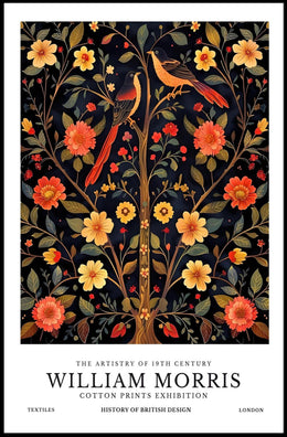 William Morris Cotton Prints Heritage Poster