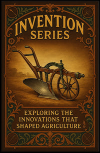 Historical Innovations in Agriculture: Vintage Educational Poster