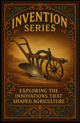 Historical Innovations in Agriculture: Vintage Educational Poster